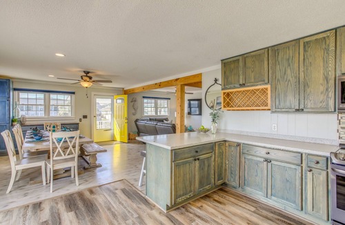 Cherry Grove Beach House | Waterfront Home w/Deck in North Myrtle Beach!
