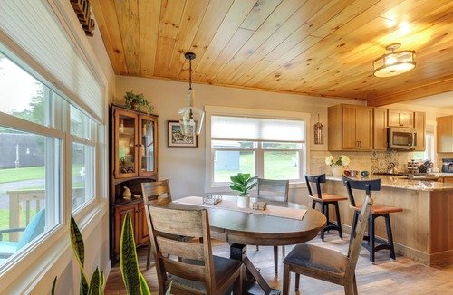 Fort Ann House | Waterfront Haven w/custom bi-level lakefront deck