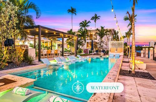 Coral Ridge Apartment | Waterfront Heated pool Lime Key One