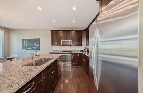 Airdrie House | Waterfront Home, Fireplace, 90 min to Banff