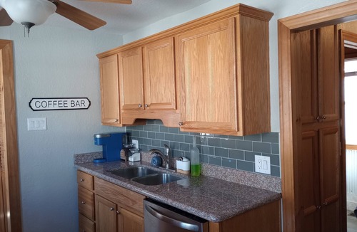Shoreland House | Waterfront home for 3! 2 decks, 2 kayaks,hottub, dock, grill, firepit, wifi, a/c