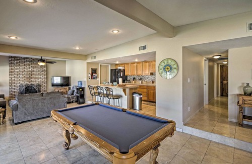 Parker Strip House | Waterfront Home in Parker w/Mtn Views & Dock!
