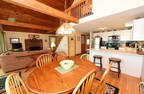 Eidelweiss Village House | Waterfront Home On Big Pea with Canoe, Paddle Boat & Swim Dock
