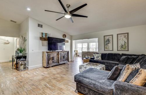 Dixie Shores House | Waterfront Home on Canal w/Dock & Pedal Boat!