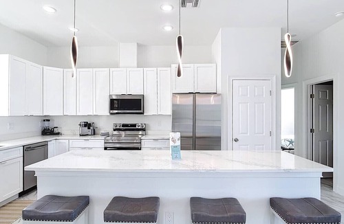 South Gulf Cove House | Waterfront Home 3BR 2BA BBQ Grill Sleep 10