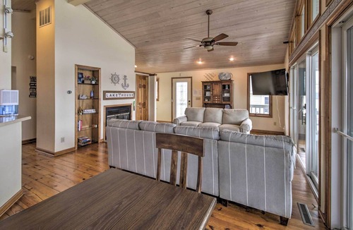 Monticello House | Waterfront Home w/ Deck: Enjoy Peace & Relaxation!