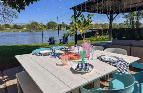 Rockford House | Waterfront Home with Arcade, MassageChair, Firepit, Infinity Game Table