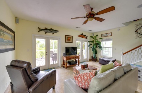 Bay Point House | Waterfront Key West Oasis w/Float Dock!