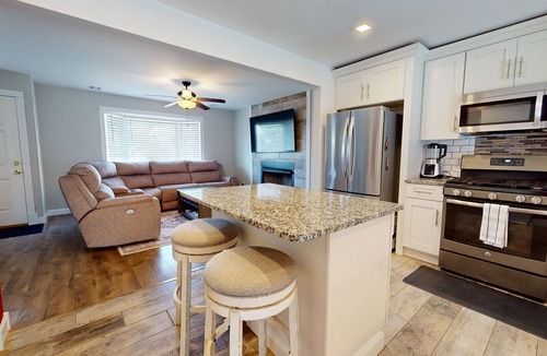 Mystic Island House | Waterfront Lagoon Home | 3BR | Game Room | Pet Friendly