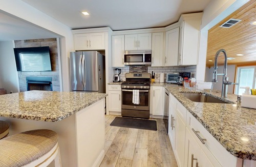 Mystic Island House | Waterfront Lagoon Home | 3BR | Game Room | Pet Friendly