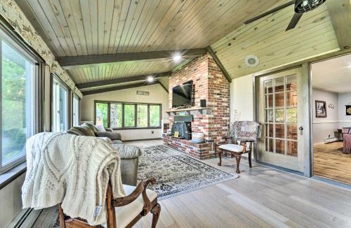 Forestville House | Waterfront Lake Huron Getaway: Private Beach!