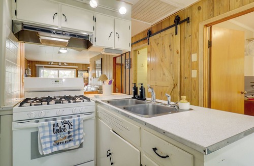 North Webster House | Waterfront Lake Webster Retreat w/Pier & Views