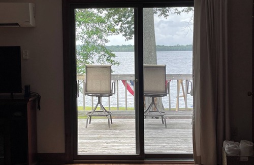 Durants Neck Apartment | Waterfront loft with beautiful views of the Perquimans River from Sunset Loft!