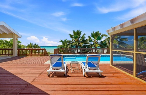 Estate Enfield Green House | Waterfront Luxury in St. Croix: Private Pool, Spacious Deck & 3 Ensuite Bedrooms