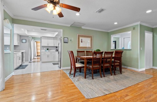 BallenIsles House | Waterfront Magnolia: Heated Pool, Tiki, Gameroom
