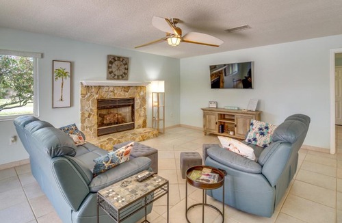 Holiday Cove House | Waterfront Merritt Island Vacation Rental w/Pool!