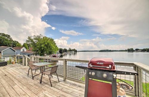Michigan Center House | Waterfront Michigan Center Home w/Boat Dock!