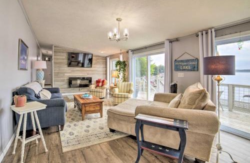 Michigan Center House | Waterfront Michigan Center Home w/Boat Dock!
