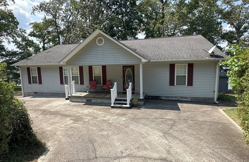 Scottsboro House | Waterfront Mid Lake Home with Dock ~ Pets Welcome! ~ Same Cove as Boat Ramp!