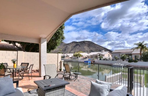 Arrowhead Lakes House | Waterfront Modern Retreat W/Mountain Views, Hot Tub, Gigablast Internet, NetFlix & More!