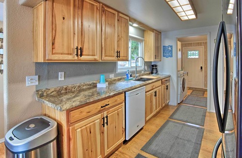 North Bend House | Waterfront North Bend Home: 9 Miles into Town