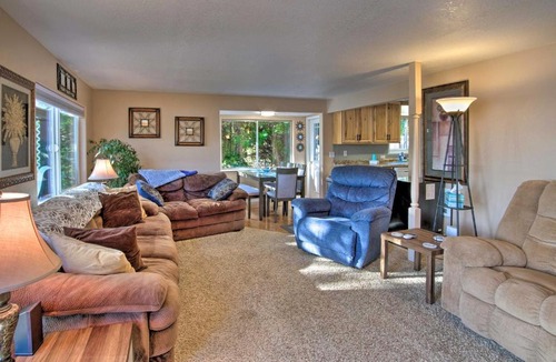 North Bend House | Waterfront North Bend Home: 9 Miles into Town