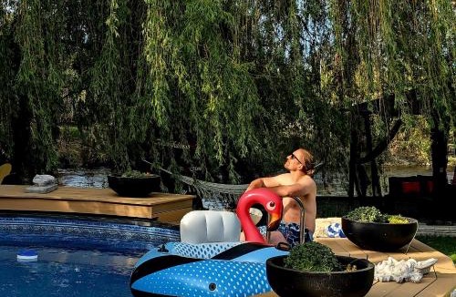South Pandosy House | Waterfront Oasis with Pool, Hot Tub & Pet Friendly