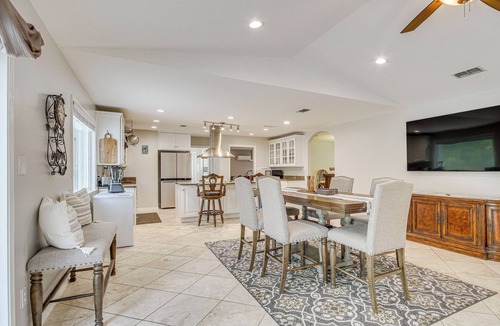 Gulf Hills House | Waterfront Ocean Springs Retreat: Lanai & Hot Tub!
