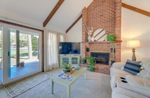 Pine Knoll Shores House | Waterfront Pine Knoll Shores Gem w/Boat Dock
