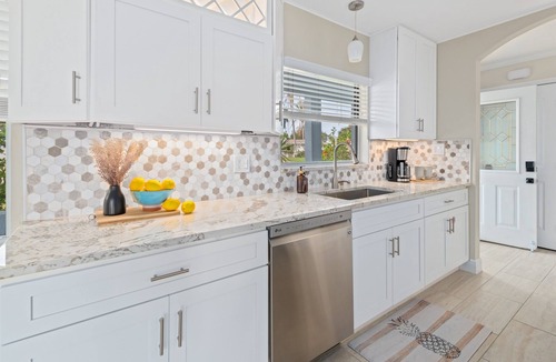 Cocoa Beach House | Waterfront Pool + Dock | Walk to Beach & Downtown | Family & Dog Friendly