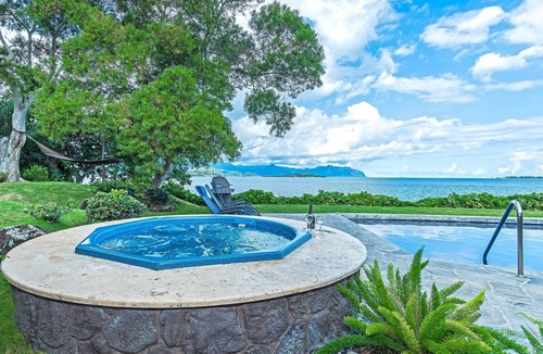 Kaneohe House | Waterfront, pool/spa Home with amazing views! NO CLEANING FEE!
