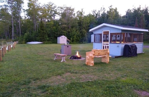 Ontonagon House | Waterfront Private Campground-Two extra RV hookups available - 50.00 per night