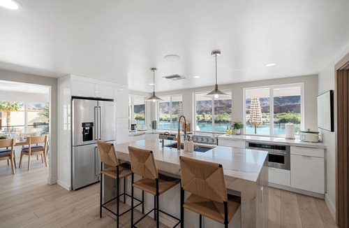 Parker Strip House | Waterfront Private Dock, Boat Ramp & River VIEWS!