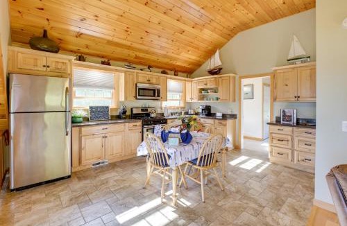 Prospect Harbor House | Waterfront Prospect Harbor Cottage: Yard, Fire Pit