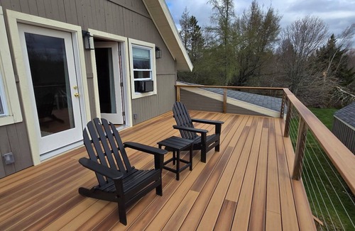 Steuben House | Waterfront Remodeled 6BR Retreat - Sauna, Views, Near Acadia National Park