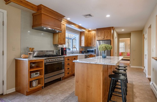 Goshen House | Waterfront renovated country house with deck, close to hiking, skiing