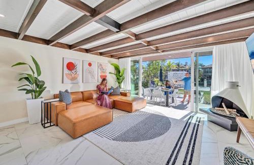 Coral Ridge House | Waterfront Residence Heated Pool grand outdoor Lime Key