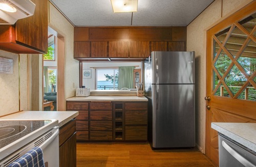 Brinnon House | Waterfront retreat with wraparound deck, grill, Hood Canal views & beach access