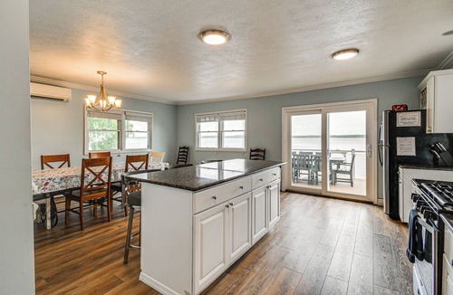 Geneva House | Waterfront Seneca Lake House: Fire Pit + Boat Dock