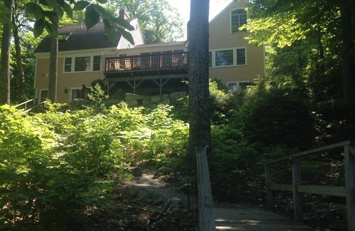Harrison House | Waterfront, spacious home on secluded lot on Long Lake in Harrison