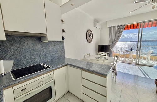 Le Ricanto Apartment | Waterfront studio, air conditioning, terrace, Wi-Fi included in Ajaccio
