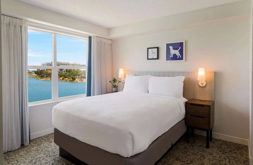 Oyster Point Hotel | Waterfront Suite | 1 Queen Bed | Free Breakfast | Near San Francisco Airport