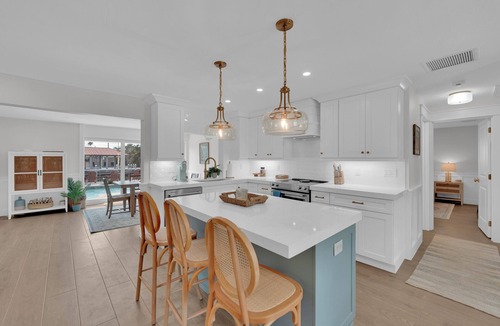 South Island House | WATERFRONT VACATION HOME! 2 BED + DEN 2 BATH. POOL HOME.