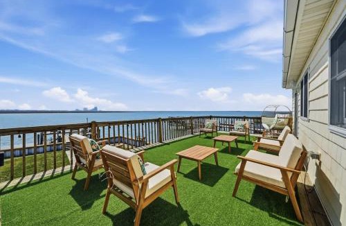 Brigantine House | Waterfront Views & Boat Dock Spacious Home on Bay