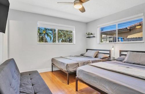 North Central Hollywood Villa | Waterfront Villa Near Beach Pool
