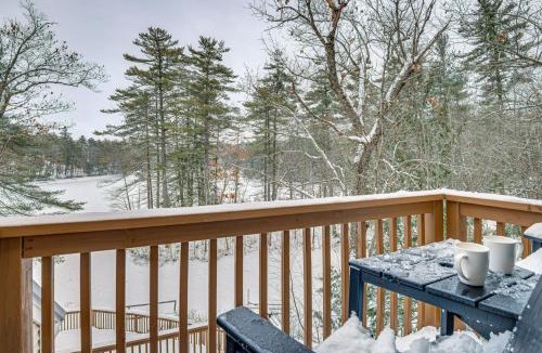 Pine River Pond House | Waterfront Wakefield Retreat w/Floating Dock
