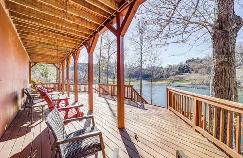 Butler Cottage | Waterfront Watauga Lake Home w/Private Dock!