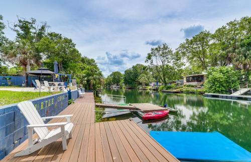 Weeki Wachee Gardens House | Waterfront Weeki Wachee Home w/Fire Pit!