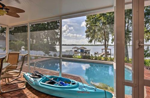 Winter Haven House | Waterfront Winter Haven Home with Dock & Hot Tub!