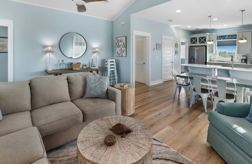 Mexico Beach House | WATERSHED COTTAGE, MODERN 3BD/2BA HOME W/POOL & FIRE PIT! PET FRIENDLY!